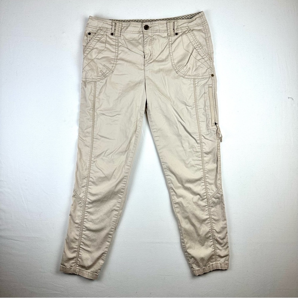 Caffe Marrakesh Cotton Stitch Detailed Pant